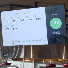 Order Confirmation Board